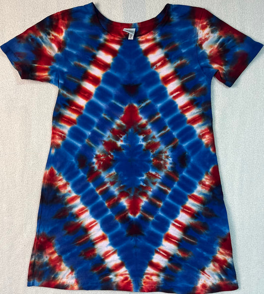 Youth Diamond 4th of July Dress